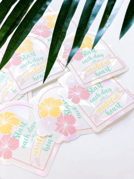 Rainbow Maker Suncatcher Decal - Sunset Shells