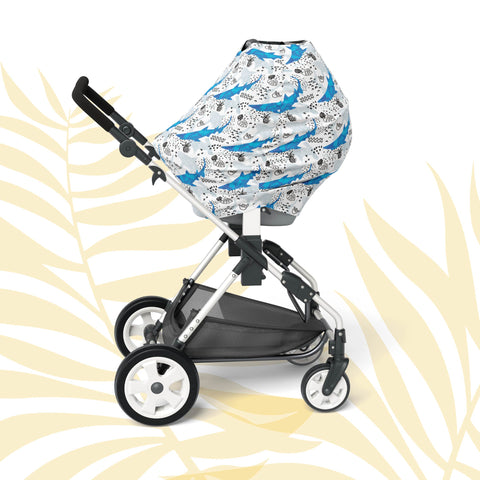 Shaka Shark Multi Use Nursing Cover