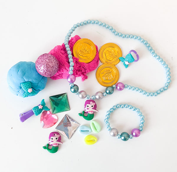 Sensory Play Dough & Magic Sand Jars