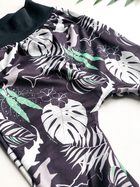 Jogger Pant- Shark Leaf -ALOHA PLAYWEAR