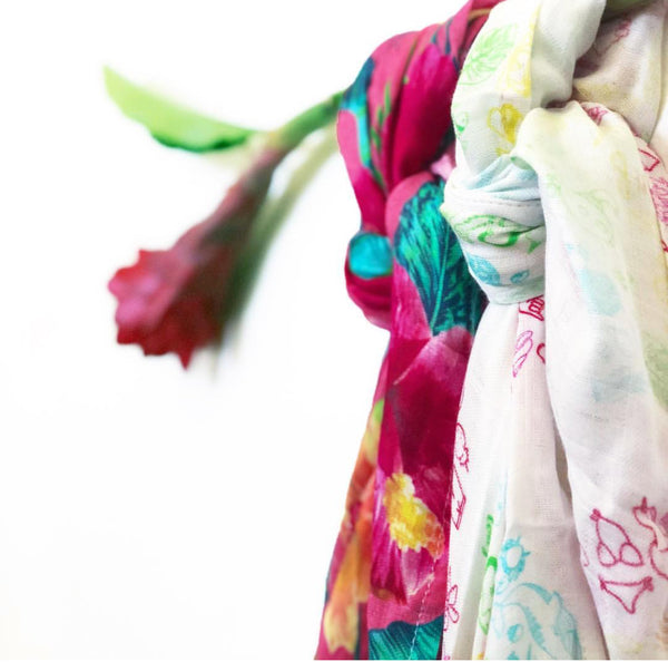 Ultra Soft Bamboo Muslin Blanket - Recipe for a Rainbow