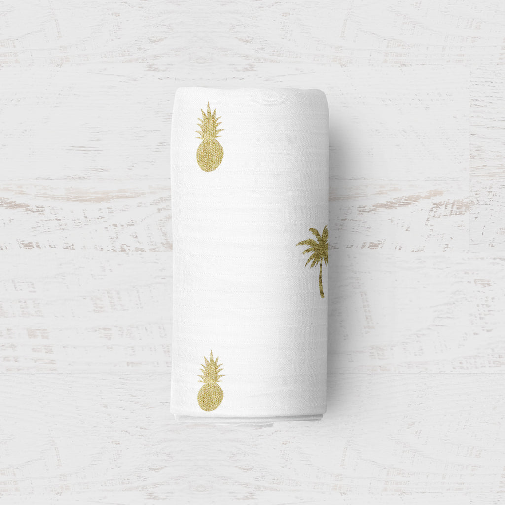 Pineapple palace sales muslin blanket