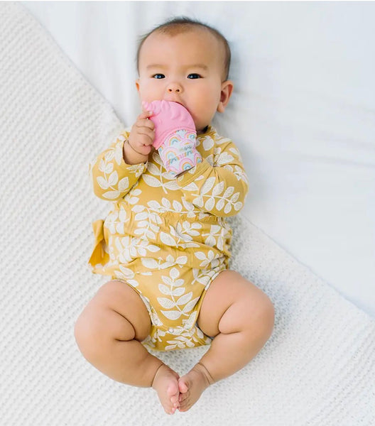 Light Pink Unicorn Teething Mitt