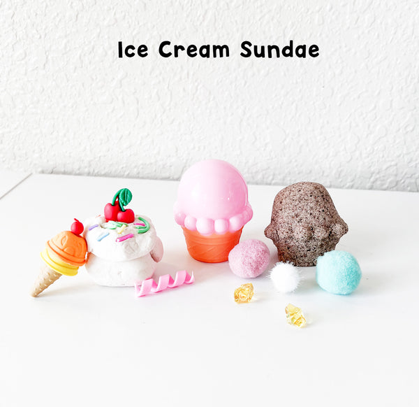 Sensory Play Dough & Magic Sand Jars