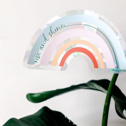 Rainbow Maker Suncatcher Decal - Rise & Shine Rainbow