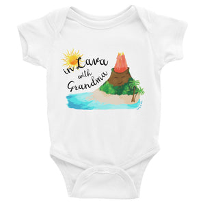In Lava with Grandma - Infant Bodysuit