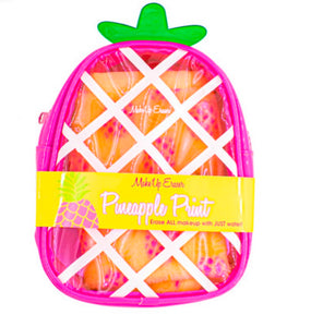 Pineapple Print MakeUp Eraser W/Pineapple Belt Bag
